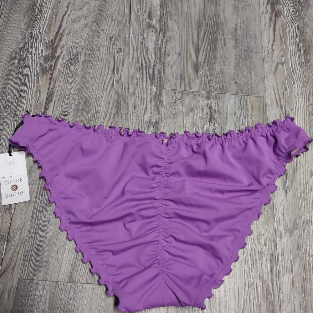 Shade & shore size XL ruffled bikini bottoms - Picture 4 of 4